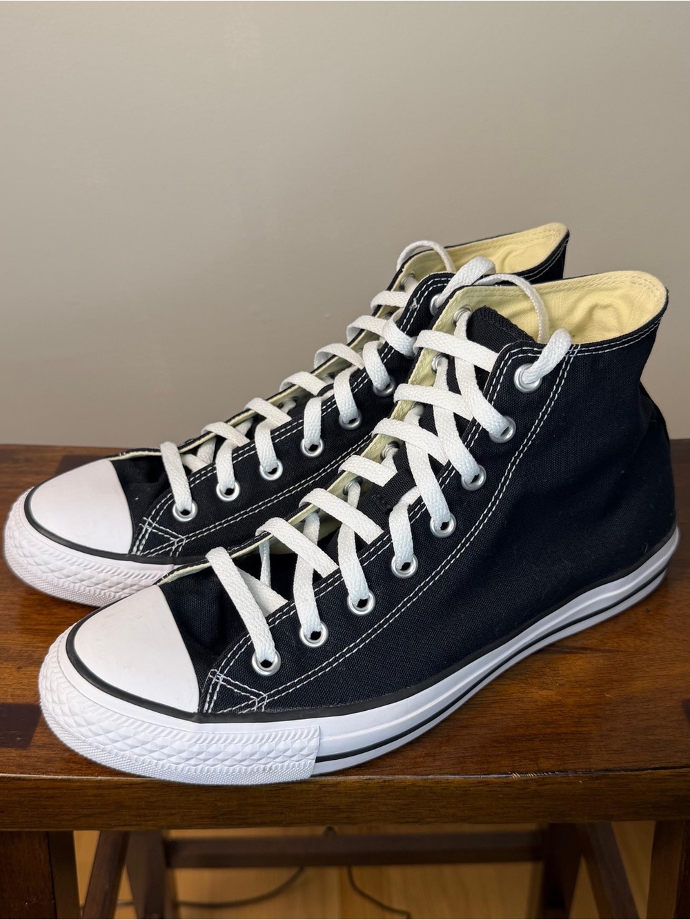 Converse Chuck Taylor All Star High Top Black Men’s 10 Women’s 12 Sneakers
